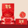 Best Wishes Red Envelope Card 6/8/10 Slots Lucky Money Envelope Creative Money Bag  New Year Gifts