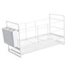 Kitchen Utensil Drainer Metal Drying Holder Household Countertop Storage Rack for Dishes Plates Bowls Spoons