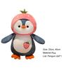 25cm/40cm Penguin Pillow Lovely Expression Creative Bedroom Decoration Penguin Doll Pillow Plush Toy Christmas Gift