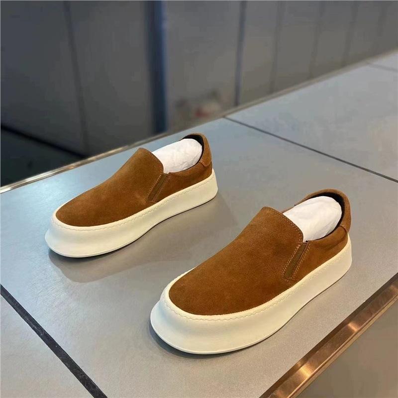 Spring new lazy shoes platform soles niche wear-resistant comfortable shoes xlz
