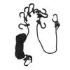 Portable Travel Clothesline   16.4ft Length Clothes Drying Rope Windproof 5m Clothesline with Hooks for Outdoor Camping