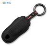 Leather Car Key Case Cover Fob for Porsche Panamera Cayenne Cayman 718 971 911 9YA Macan Boxster Carrera Taycan Accessories
