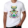 Ojibwe Blumenmotiv Für Eine Samtweste T-Shirt Arbeitskleidung Leichtes T-Shirt