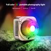 100W RGB LED Video Light with COB Beads, 4800 Lxu 97+ CRI, RGB Color, 51 Lighting Effects, Continuous Output Lighting, APP Control, for Filmmaking, Vi