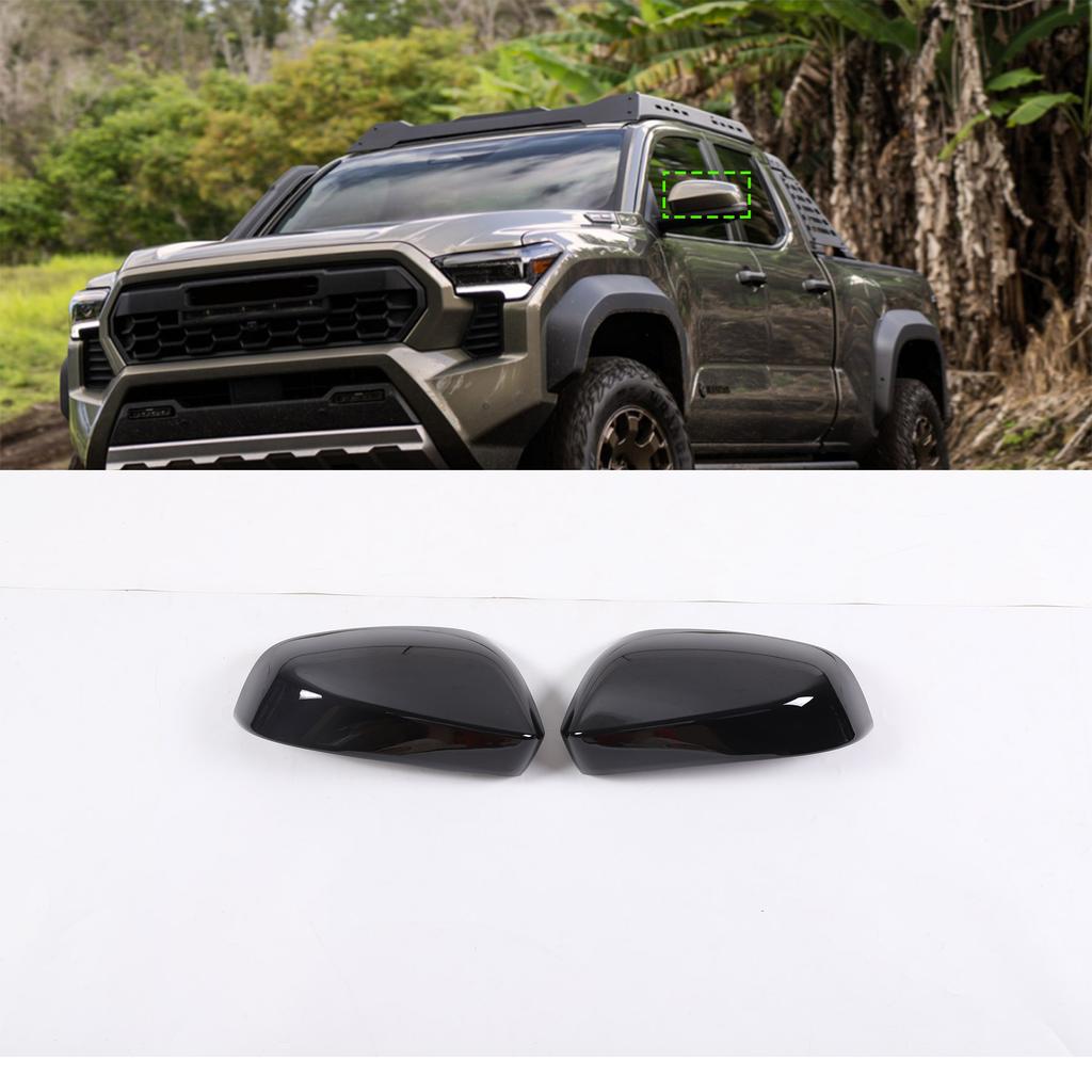 ABS Carbon Fiber For Toyota Tacoma 2024-2025 Central Control Trument Panel Steering Wheel Door Handle Interior Accessories