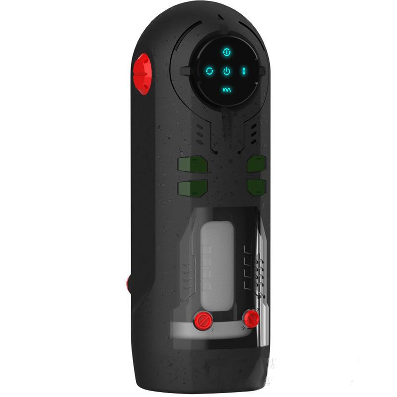 Male Masturbators Cup Telescopic Heated Electric Pocket Pussy Vagina Blowjob Sucking Thrusting Masturbation Sex Toy for Men