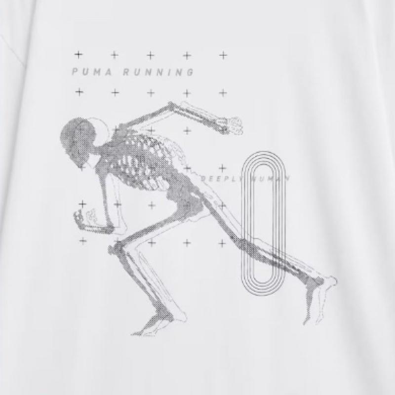 PuMa Men S Long Sleeve Running SweatShirt Run Club M lSt