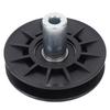 Mower Idler Pulley Replacement V Groove Deck Belt Pulley Replace OEM 407287 532407287 for YTH2454