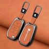 Custodia Protettiva Guscio Portachiavi Auto in Pelle Lega di Zinco Portachiavi per 208 3008 308 508 408 2008 307 4008 Accessori Protettivi per Auto