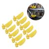 10Pcs Automatic Waterers Yellow Drinking Cups Bowl for Quail Chicken Birds Large Size