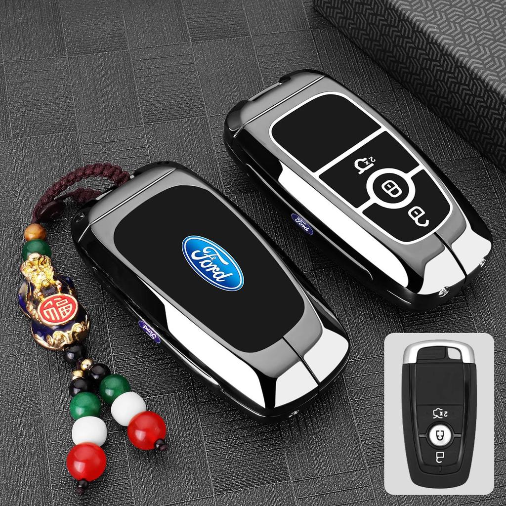 Funda para llave Ford Mondeo 2025 Edición Deportiva de Lujo con Hebilla Metálica a Presión