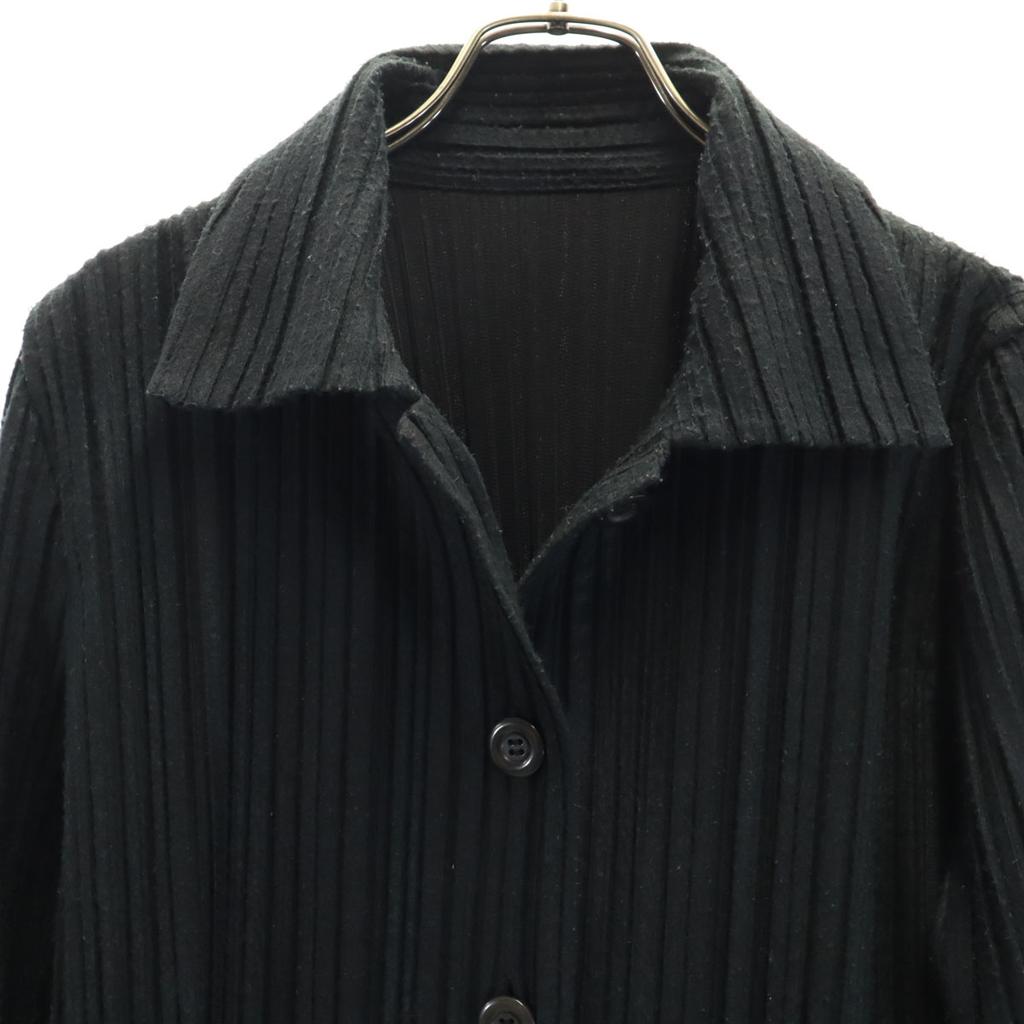 PLEATS PLEASE made in Japan Pleated coat 3 black Women Used