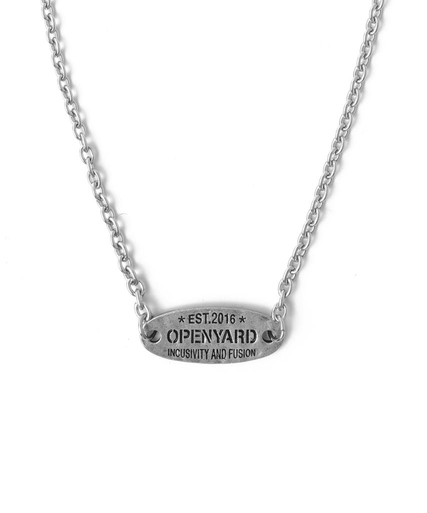 Openyard(Oy) Name Tag Necklace