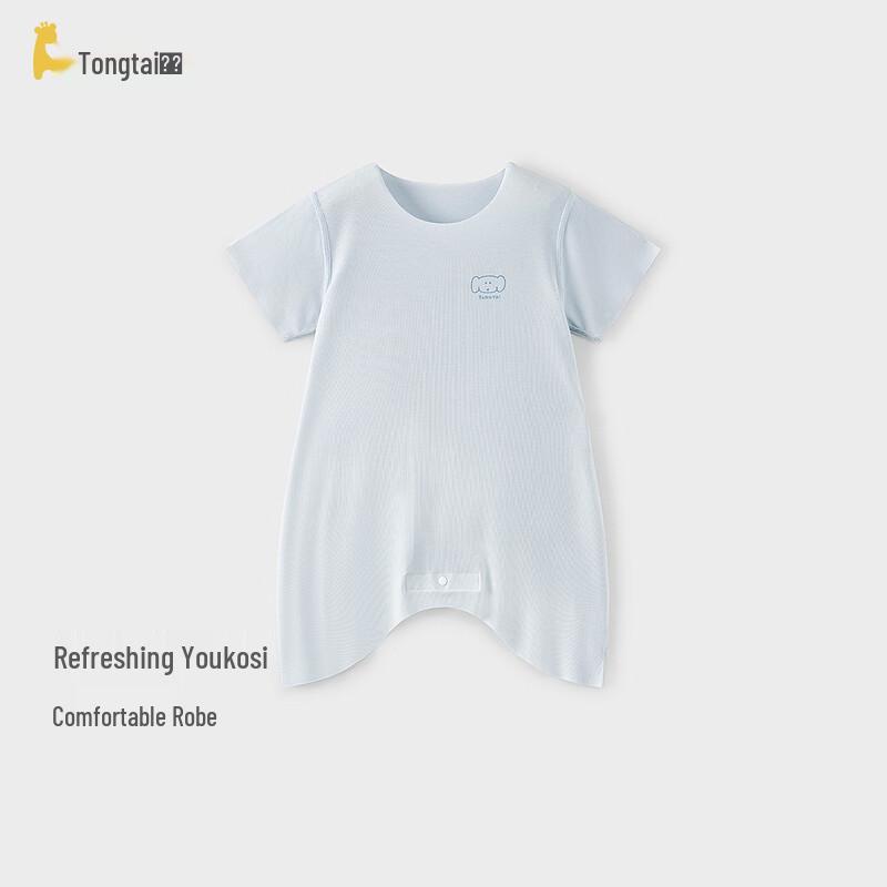 TONGTAI Baby Unisex Summer Short Sleeve Sleep Robe
