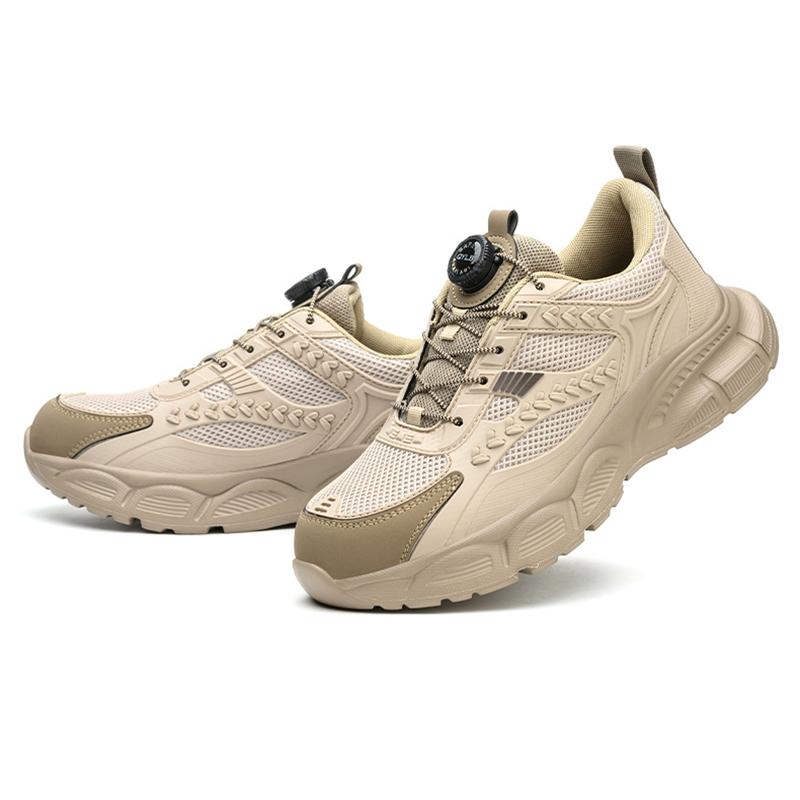 

Men Safety Summer Shoes Breathable Lightweight Durable Oulylan Men s Protection Wear Resistant Anti Smash Puncture Work 44