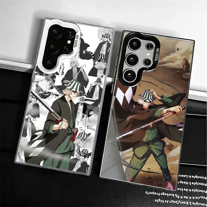 Bleach Kisuke Urahara Soft Phone Case for Samsung Galaxy S24 S25 FE S26 Edge S23 Ultra S22 Plus S21 + Shockproof Cover Back Shel