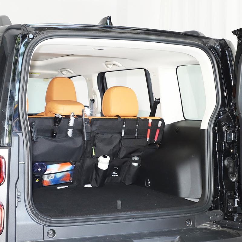 For Haval Raptors B26 -26 Waterproof Cloth Back Car Trunk Hanging Storage Bag Seat Large Capacity Organizer Car Accessories
