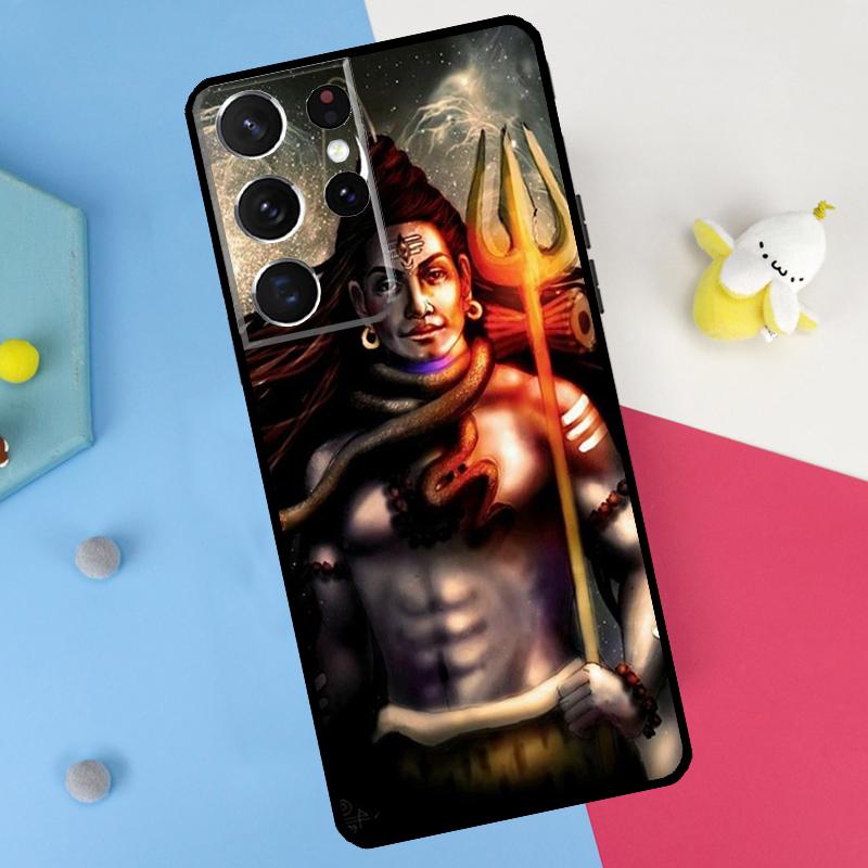 Lord Shiva Hindu God Buddha India Back Case For Samsung Galaxy S26 S25 S24 S21 S22 S23 Ultra S10 Plus S20 FE S25 FE Soft Cover