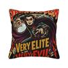 Danhausen Wrestling Punk Square Pillow Covers Polyester Bed Car  Cushion Case Cute Decor Throw Pillow Case