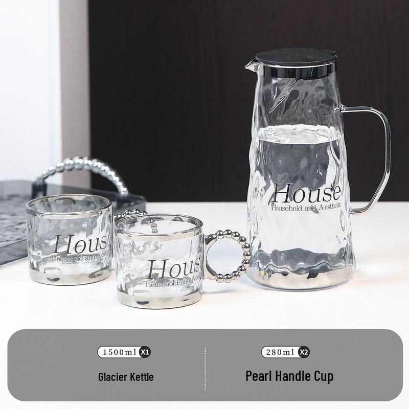 Qīwēi Heat-Resistant Glass Drinkware Set