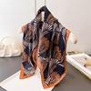 Retro Styles New Spring Summer Women Scarf Silk Satin Scarves Shawl Headband Hijab Bandana Wrap Bufanda Gift