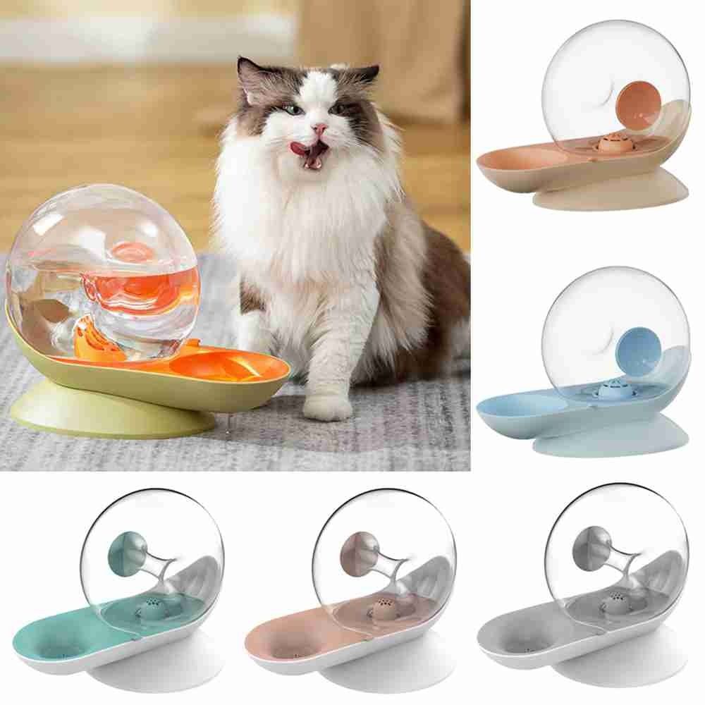 

Стальная сухая и влажная сепарация Миска для кошек и собак Контейнер для еды Диспенсер для воды для кошек Кормушка для домашних животных