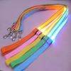 Glowing Led Dog Leash Usb Rechargeable Pet Dog Flashing Nylon Webbing Leashes- 3 Lighting Modes Keep Your Pets Safe In Darkness