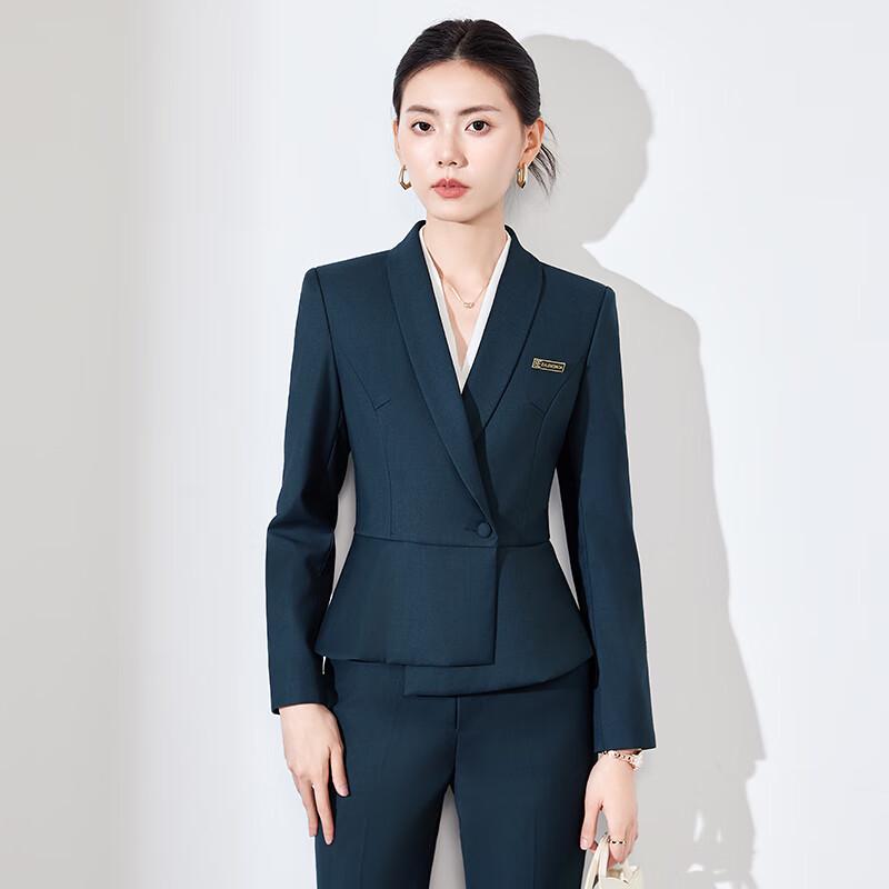 Women's Professional Blazer Suit Set
