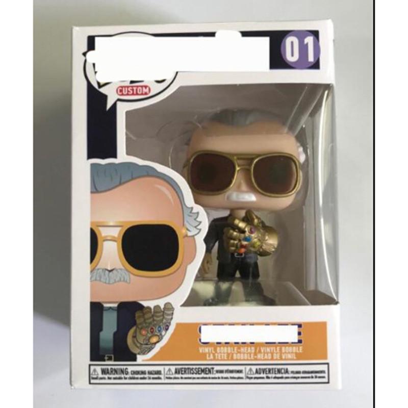 Потрясающая модель фигурки Стэн Ли «Мстители» с детальным дизайном из ПВХ-материала Glove