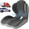 Integriertes Hüft- und Lendenwirbelstützkissen, Ergonomischer Memory-Schaum, Hochfeste Rückenunterstützung, Atmungsaktiv, Geeignet für Zuhause, Büro, Arbeitszimmer, Wohnzimmer