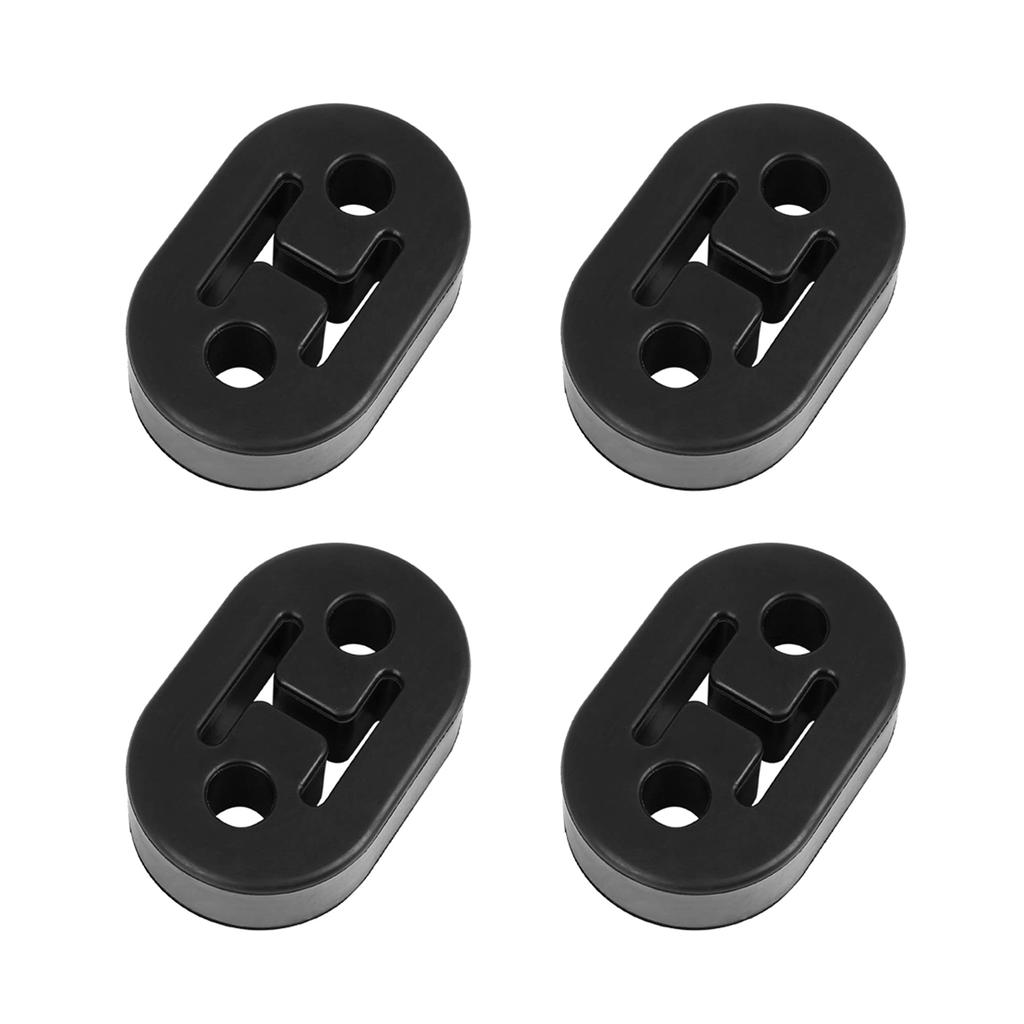 uxcell Exhaust Hanger Bush, Exhaust Rubber Hanger Bush, Black, EPDM Rubber, 4 Pieces, 2