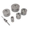 6-teiliges Set Beton-Lochsägebohrer-Set Hartmetall-Hochhärte-Lochsäge-Werkzeugsatz für Luft