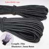 3/4/5/6/8MM Schwarzes Starkes Elastisches Band Gummiband Nähen Kleidung Bastelbedarf Elastisches Band Gummibänder Seilbänder Zubehör