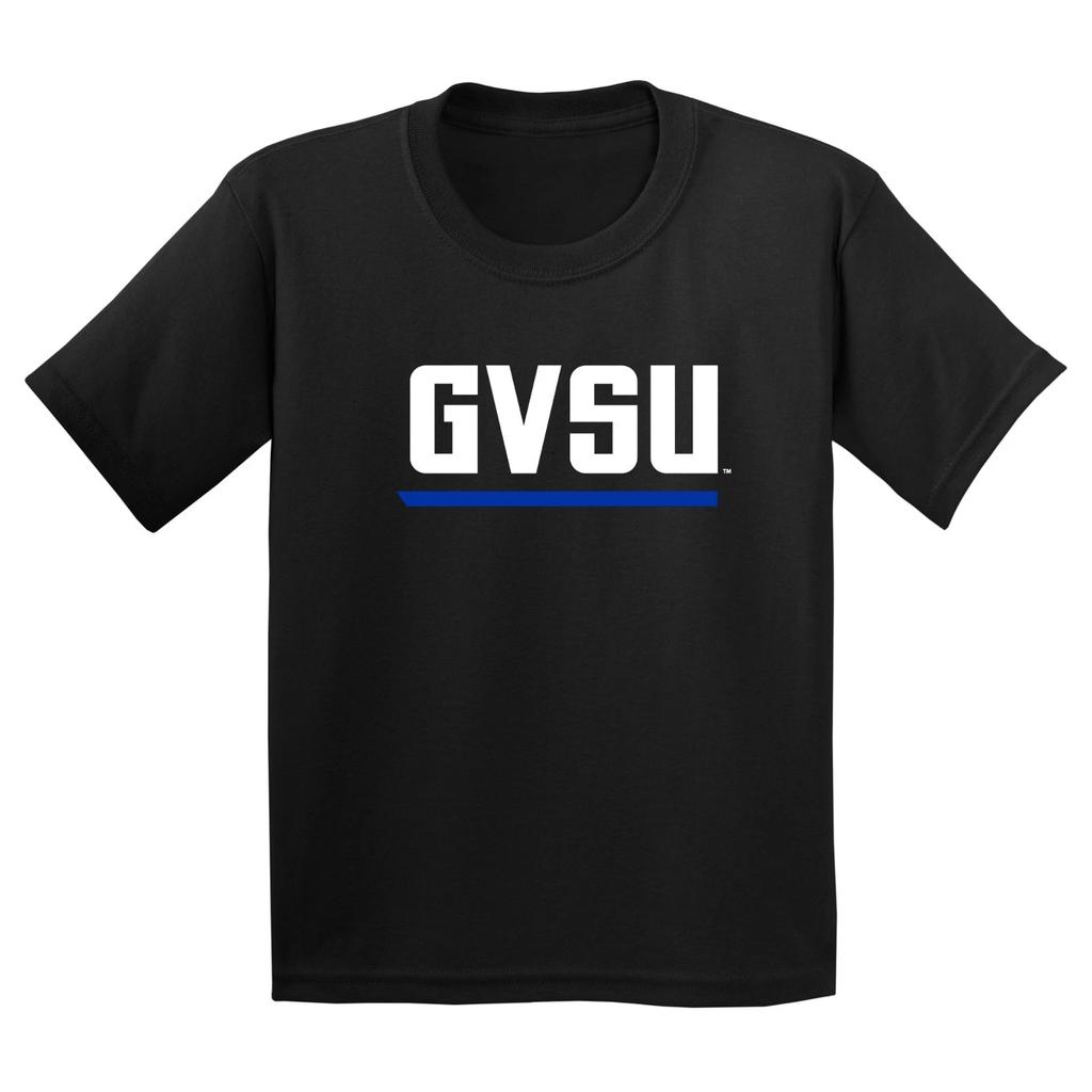 GVSU Athletic Wordmark Youth T-Shirt - Black