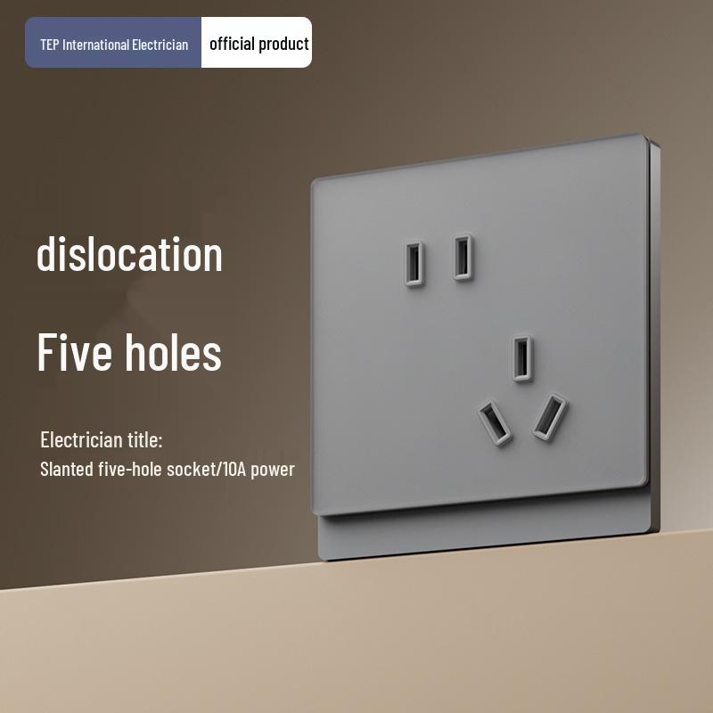 Ultra-Thin Dual Control Smart Switch with Bluetooth, WiFi 2.0, Voice & Mobile App Connectivity, Compatible with Mijia
