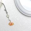 Sweet Small Fish Bead Phone Charm Straps Car Key Hangings Pendants Fashion Bag Decoration Lanyard Purse Accessories