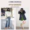 Leather shell head women's autumn new platform white shoes casual heightening women's shoes versatile board shoes