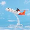 1Pc 16Cm Fk50 Atr Plane Airplane Model Aircraft Model Diecast Metal 1/400 Scale Planes Alloy Airplane Model Collection Gift Toy