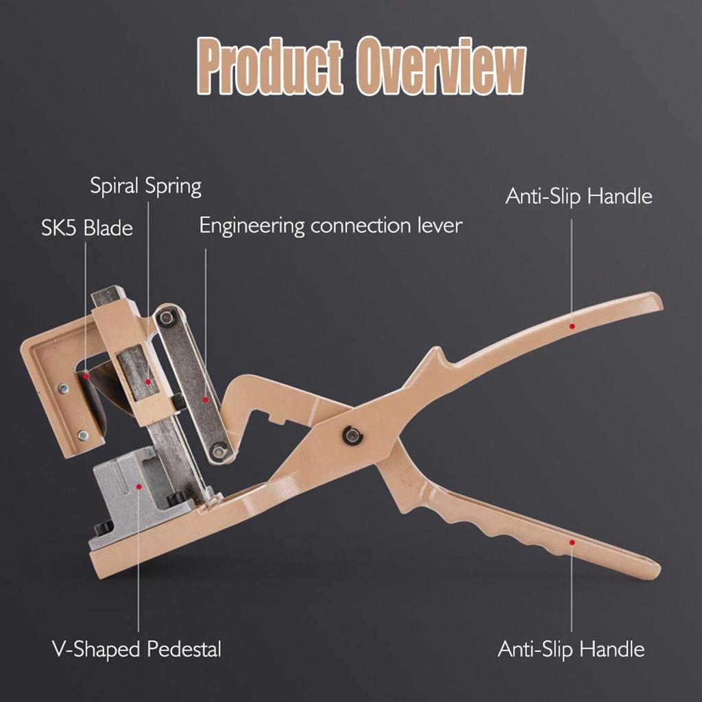 Garden Pruning Shears Grafting Shears Pruner Scissors Cutting Tool For Grafting Fruit Tree Nursery Tool with Anti-Slip Handle