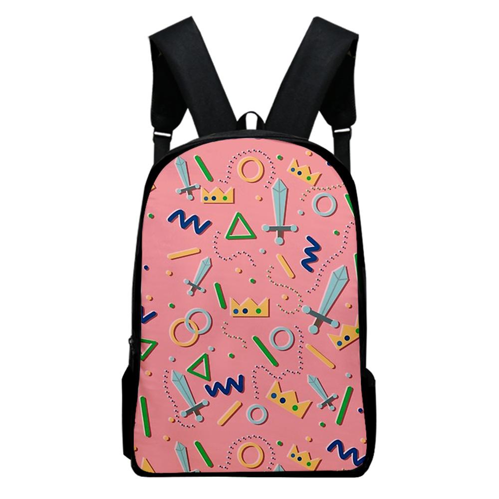 Classic Popular Funny Dreamteam Notebook Backpacks Pupil School Bags 3D Print Oxford Waterproof Boys/Girls Laptop Backpacks
