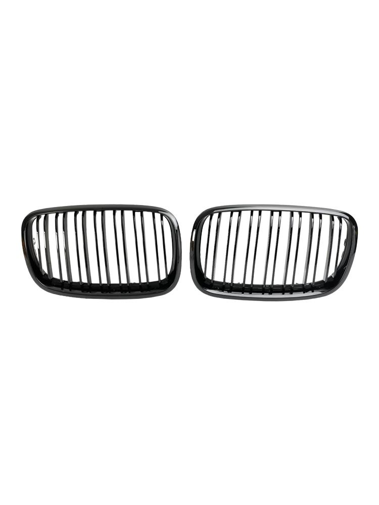Front Bumper Kidney Grille Grill Fit BMW X5 E70 X6 E71 2007-2013 Gloss Black