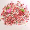 500g Strawberry Fruit Slime and Resin Mix for DIY Crafts Slime Decorations Perfect for Scrapbooking and Phone Stickers