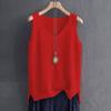 Summer Womens Loose Knit Tank Top With Ice Silk Fabric For Casual Wear