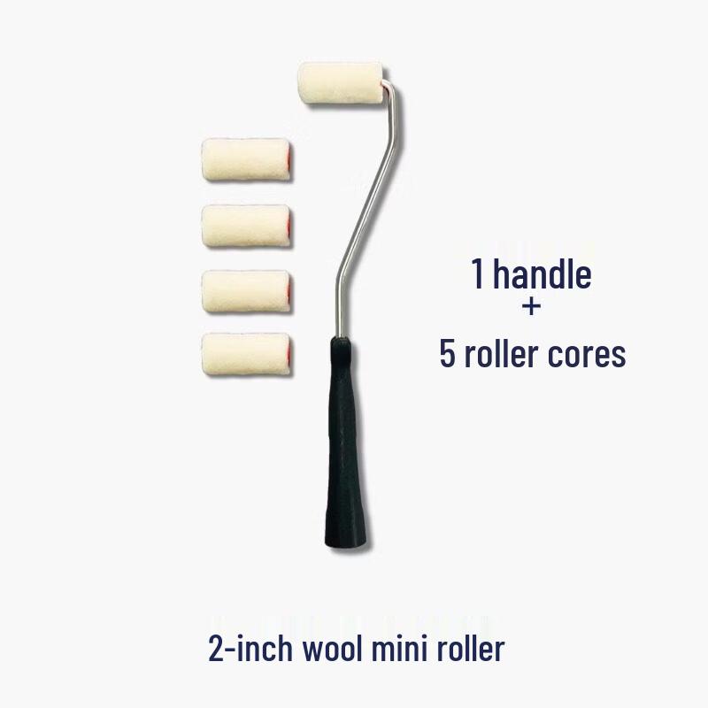 

2-inch Wool Paint Roller Kit