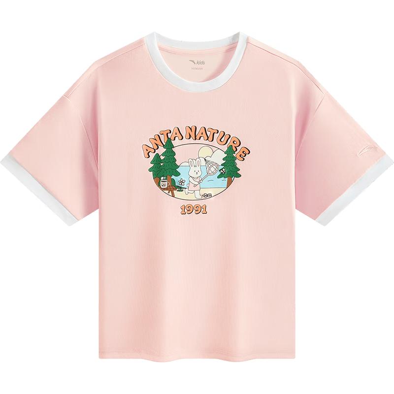 Anta Kids  Fun Breathable Short Sleeve T-Shirt 140