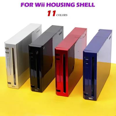 11 Colors Replacement Full Housing Shell Cover Case with Buttons for Wii Game Console Repair Parts