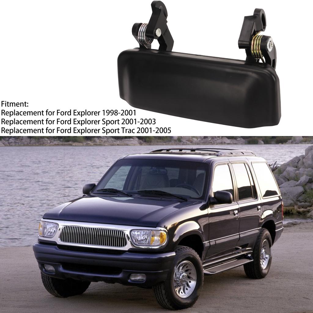 Exterior Door Handle 2L2Z 7822404 AAPTM Rugged Outside Outer Door Handle Replacement for Explorer Sport Trac