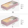 1Pc Under Bed Storage Containers, Large Capacity Underbed Storage Bags Organizer, Thick Fabric Storage Bins with Clear Window