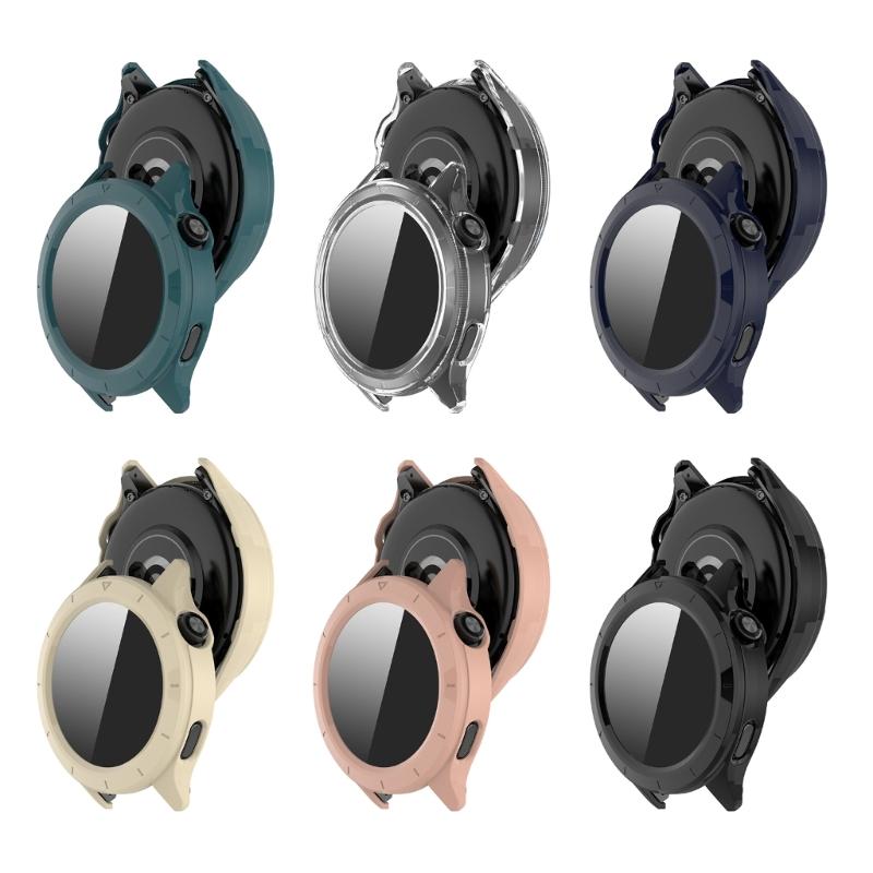 Protective Cover Case For Watch eSIM Smartwatch With Tempered Glass Integrated Screen Guard Shockproof Easy Installation