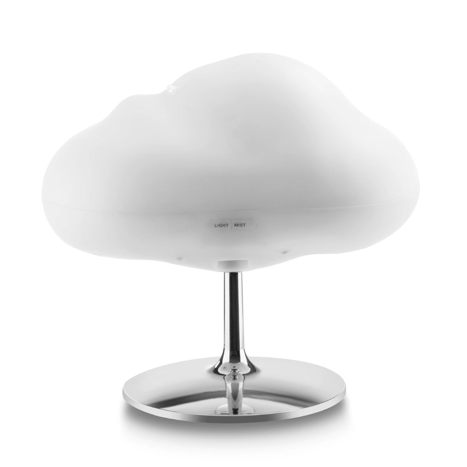 

Cloud Mist Aroma Diffuser & Night Light with Colorful Ambiance, Automatic Fragrance Dispenser, Humidifier, and Essential Oil Hydrator 270ml